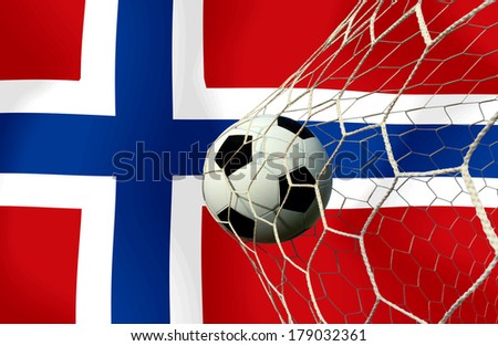Norway soccer ball