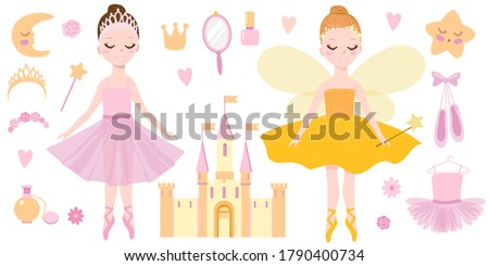 ballet fairy set with accessories