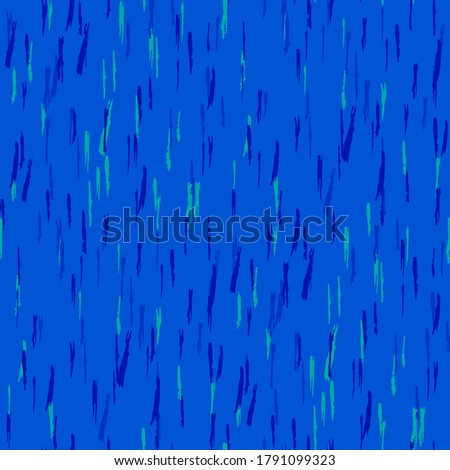 Seamless Grunge Stripes. Abstract Scratched Texture with Ragged Brush Strokes. Scribbled Grunge Pattern for Fabric, Cloth, Textile. Trendy Vector Background with Stripes