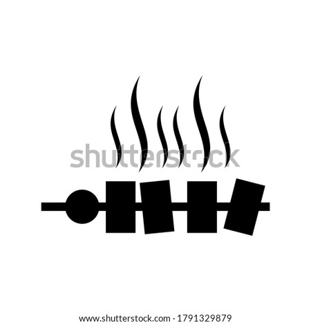 barbecue icon or logo isolated sign symbol vector illustration - high quality black style vector icons

