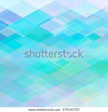 Abstract Blue Triangle Geometrical Background, Vector Illustration EPS10