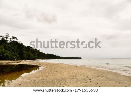 beach and sea, photo as a background
