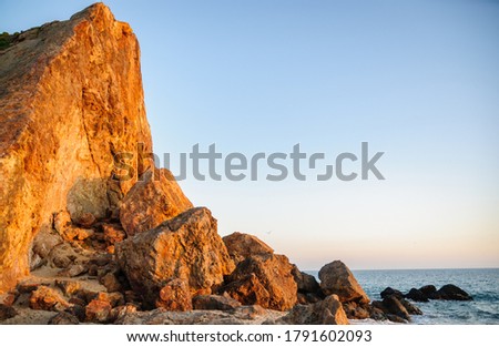 Point Dume State Beach in California Royalty-Free Stock Photo #1791602093