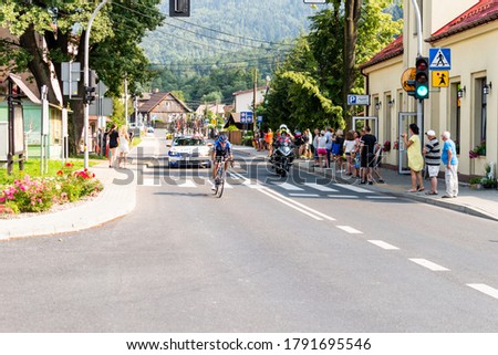 Bielsko Biala Poland August 7 2020 Cycling Royalty Free Stock Photo 1791695543 Avopix Com