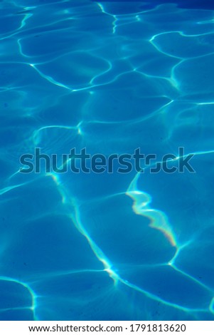 blue pool water background texture