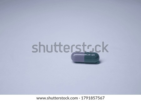 tablet - pill on a white background. medicine and disease concept. Isolated. High quality photo
