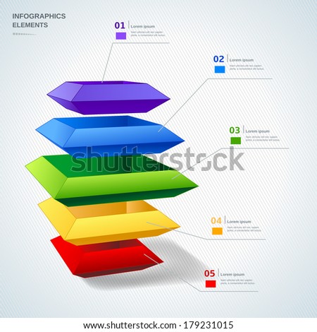 Infographic design elements illustration for business and presentation