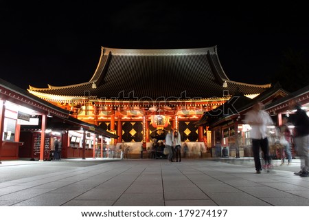 Gate of Senso-ji Temple, Asakusa, Tokyo, Japan