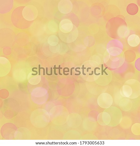 Colourful pink and yellow Bokeh background