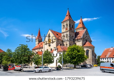 Basilica in Ellwangen Jagst, Germany 
