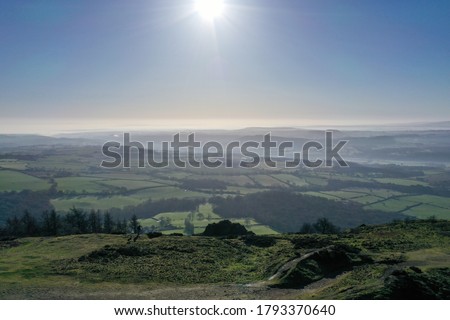 The Wrekin Hill in Shropshire