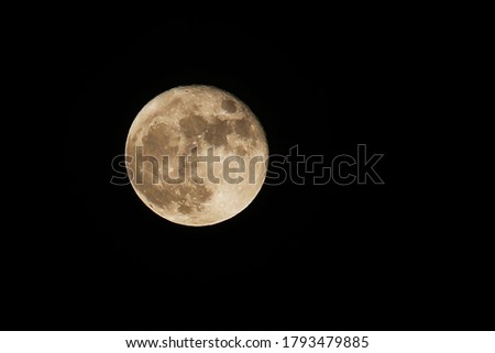 The Full Moon is the most spectacular Moon phase when the entire face of the Moon is lit up.