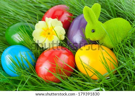 Easter Colorful Background
