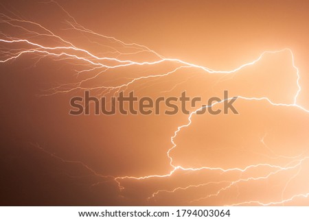 Lightning storm pictures, 
in the sky of Joinville, Brazil.