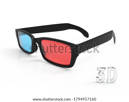 Anaglyph 3D is the stereoscopic 3D effect