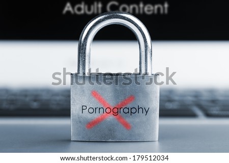 computer security concept- No Pornography