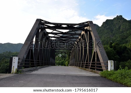 Beautiful picture mattel bridge and road