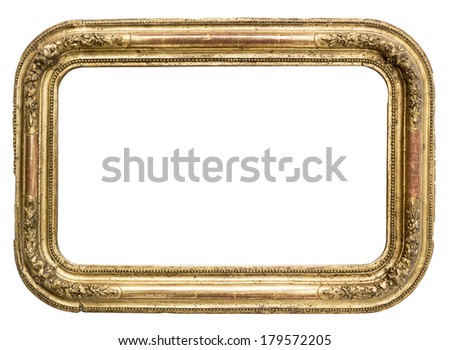 antique golden frame