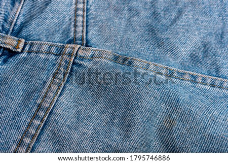 Denim jeans texture. Denim background texture for design. Canvas denim texture. 