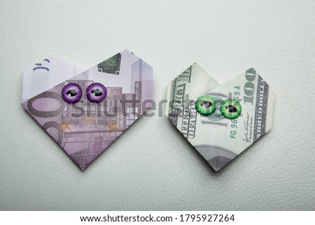 image of money white background 