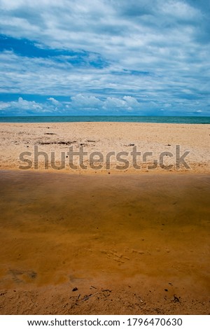 Pitinga Beach in Arraial D'Ajuda, Porto Seguro, Bahia, Brazil