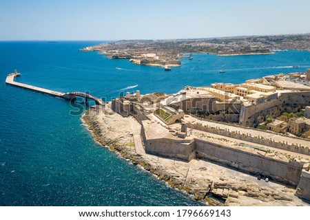 Aerial View of Valletta, Malta