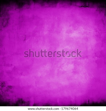 abstract pink background or purple paper with bright center spotlight and black vignette border frame with vintage grunge background texture pink paper layout design of light colorful graphic art 