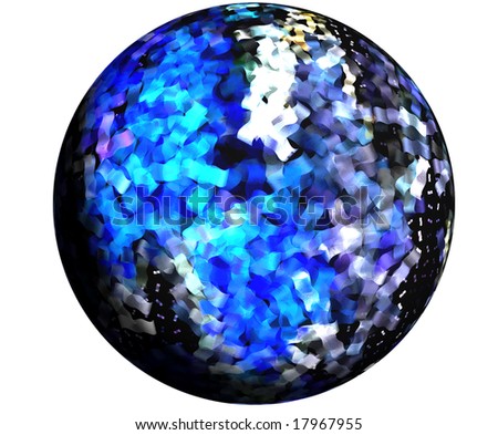 A round ball globe icon