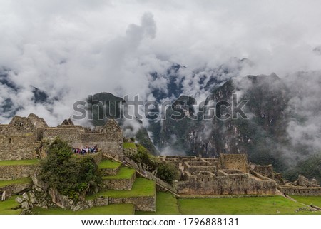 Machu Picchu the lost city of the Incas. One of the New Seven Wonders of the World - Cusco - Peru