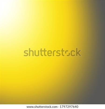 Yellow background with gray and white gradations