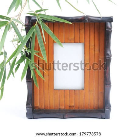 bamboo frame background