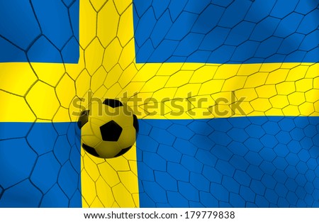 Sweden soccer ball