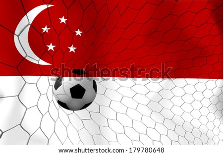 Singapore soccer ball
