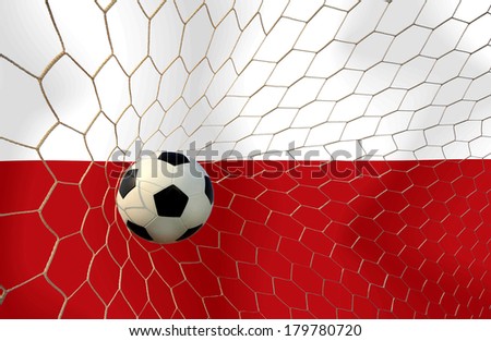 Poland soccer ball