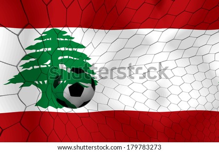 LEBANON soccer ball