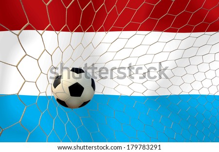 Luxembourg soccer ball
