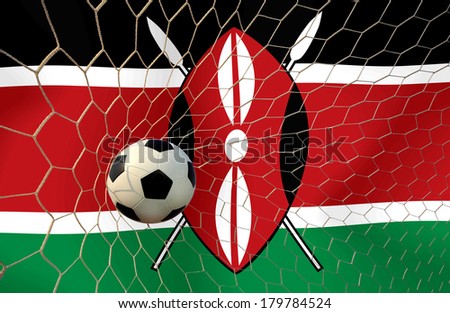 KENYA soccer ball