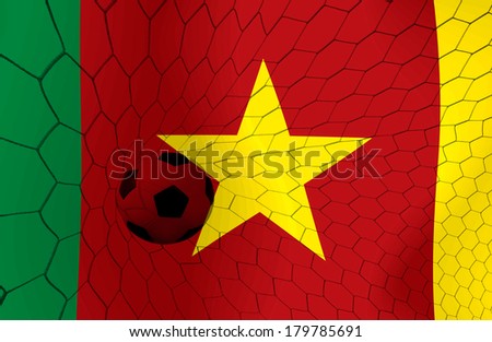 CAMEROON soccer ball
