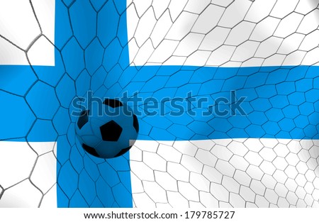 FINLAND soccer ball