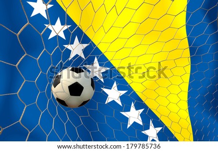 BOSNIA AND HERZEGOVINA soccer ball