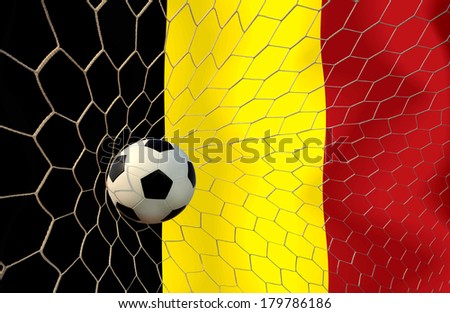 Belgium soccer ball