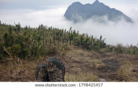 Brazilian mountains - Parana Peak Royalty-Free Stock Photo #1798425457