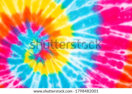 colorful abstract spiral tiedye backgrounds.  Royalty-Free Stock Photo #1798482001