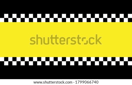 yellow background vector illustration with black and white colored squares. for banners or advertisements