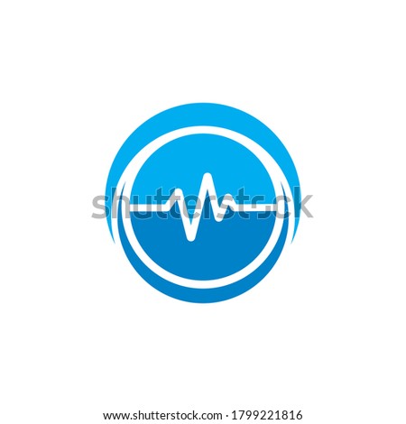 pulse logo , medical care logo