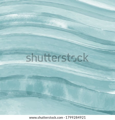 Abstract Teal Blue Watercolor Hand Paint Texture.