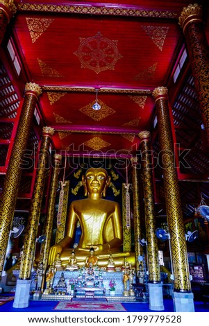 reclining buddha in thailand, digital photo picture as a background