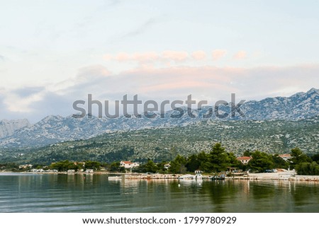 lake bled in slovenia, digital photo picture as a background