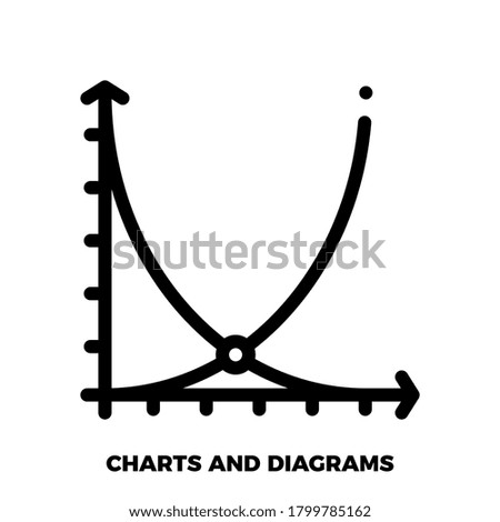 Graph Icon in trendy flat style isolated on white background. Chart bar symbol for your web site design, logo, app, UI. Vector illustration, EPS10.