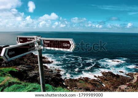 Direction in Ireland - Emerald isle